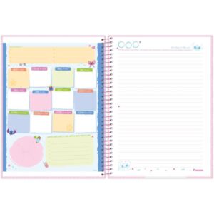 Caderno 10X1 Capa Dura Stitch 160FLS. - Imagem 8