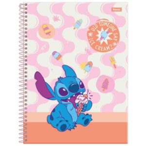 Caderno 01X1 Capa Dura Stitch 80FLS. - Imagem 3