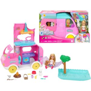 Barbie Family Chelsea Trailer de Camping - Imagem 1