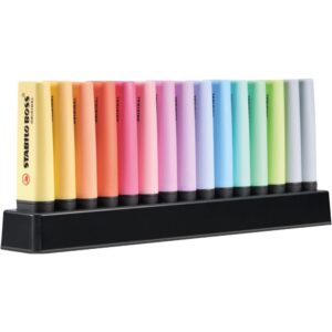Caneta Marca Texto Stabilo Boss 7015-02-5 15CORES - Imagem 1