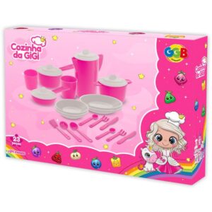 Brincando de Casinha Cozinha da Gigi 23PCS - Imagem 1