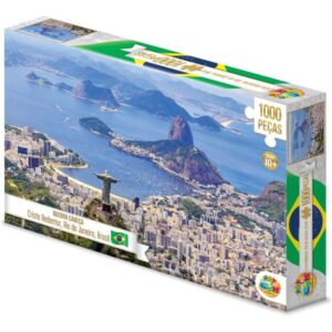 Quebra-Cabeca Cartonado Cristo Redentor 1000PCS - Imagem 1