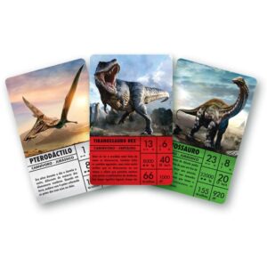 Jogo de Cartas Supercards Dinossauros 55CTS - Imagem 2