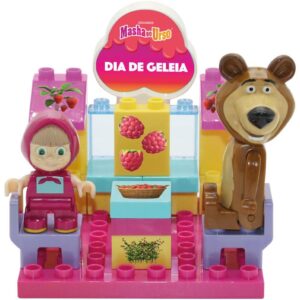 Brinquedo para Montar Masha e o Urso Dia da Geleia - Imagem 1