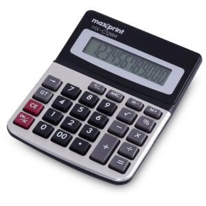 Calculadora de Mesa 12 Dig Mx-129M Preta - Imagem 1
