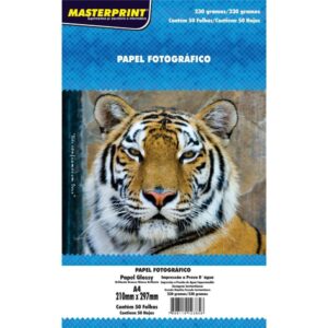 Papel Fotografico Inkjet A4 230G - Imagem 1