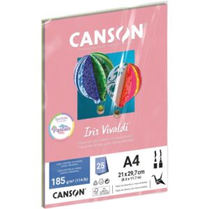 Papel A4 Color Iris Vivaldi Cores Pastel 185G - Imagem 3
