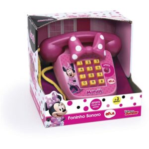 Brinquedo Educativo Minnie Foninho Sonoro - Imagem 2