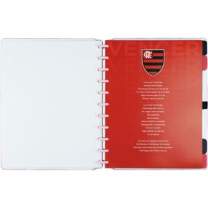 Caderno Inteligente Grande Flamengo Rosa 80FLS. 215X280MM - Imagem 2