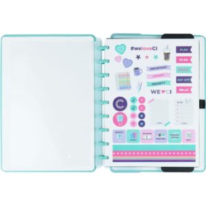 Caderno Inteligente Medio All Aquamarine 80FLS 190X255MM - Imagem 3