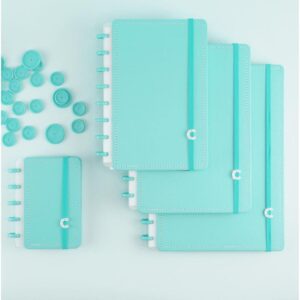 Caderno Inteligente Medio All Aquamarine 80FLS 190X255MM - Imagem 5