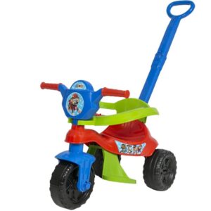 Triciclo Kemotoca Baby Dog Vm/Az/Vd 25K - Imagem 1