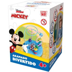 Brinquedo Pedagogico Madeira Mickey Aramado Sobe e Desce - Imagem 2
