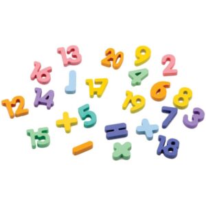 Brinquedo Pedagogico Madeira Encaixe Divertido Numeros - Imagem 2