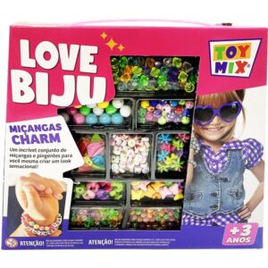 Bijuteria e Micanga Love Biju Charm 290PCS+FIO - Imagem 1