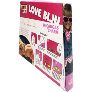 Bijuteria e Micanga Love Biju Charm 290PCS+FIO - Imagem 2