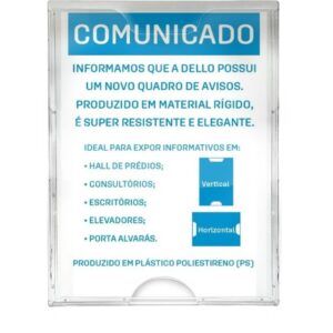 Quadro Multiuso A4 Cristal Rigido - Imagem 2
