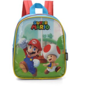 Mochila Infantil Super Mario Bros Petit P Azul - Imagem 1