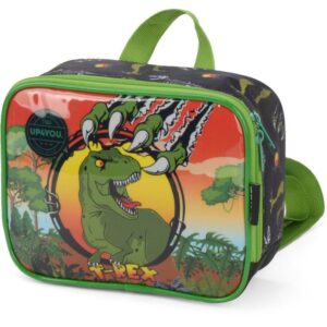 Lancheira Termica UP4YOU Dinossauro Mao/Costa Pt - Imagem 2