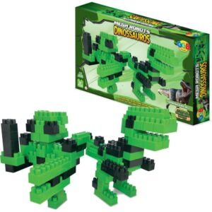 Brinquedo para Montar Blocos Mega Robots Tiranossauo - Imagem 1