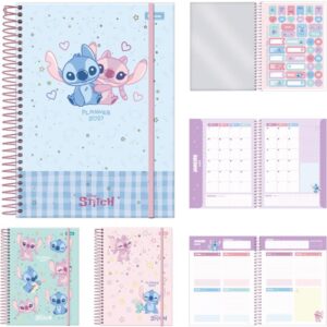 Agenda/Planner 2027 Stitch 80F.177X240MM - Imagem 1