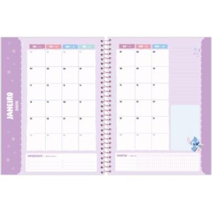 Agenda/Planner 2027 Stitch 80F.177X240MM - Imagem 6