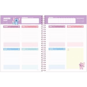 Agenda/Planner 2027 Stitch 80F.177X240MM - Imagem 7