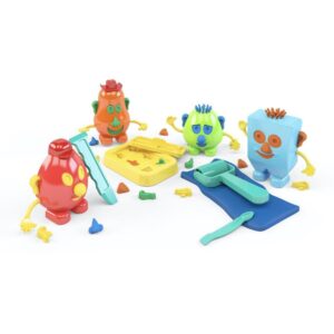 Massa para Modelar Criativa Bonecos Divertidos Ii 20PCS - Imagem 1
