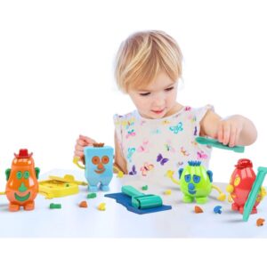 Massa para Modelar Criativa Bonecos Divertidos Ii 20PCS - Imagem 2