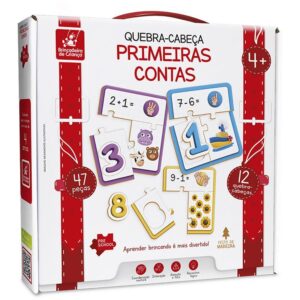 Quebra-Cabeca Madeira Primeiras Contas 47PCS - Imagem 2