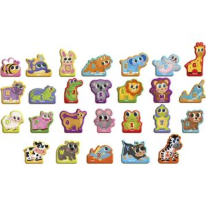 Quebra-Cabeca Madeira Abc dos Bichos 52PCS - Imagem 1