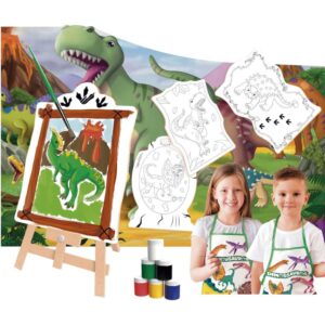 Brinquedo para Colorir Dinossauro Super Kit C/4 Telas - Imagem 2