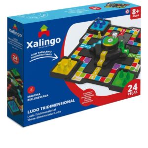 Jogo de Tabuleiro Ludo Tridimensional - Imagem 3