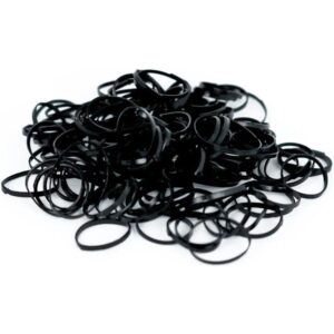 Acessorio para Cabelo Elastiquinho Preto 2,5CM 3,5G - Imagem 2
