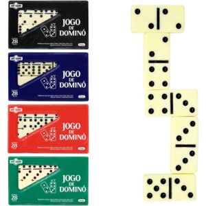 Domino Estojo 28PCS 7MM - Imagem 1