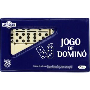 Domino Estojo 28PCS 7MM - Imagem 4