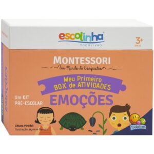 Livro de Atividades Montessori Emocoes Box - Imagem 1