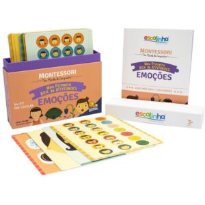 Livro de Atividades Montessori Emocoes Box - Imagem 2
