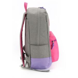 Mochila UP4YOU G Cinza C/Pink - Imagem 3