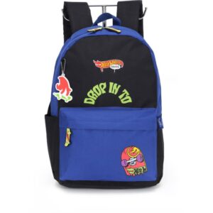 Mochila Hot Wheels Skate G Azul - Imagem 1
