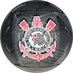 Bola de Futebol Corinthians pro N.5 Preta - Imagem 1