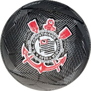 Bola de Futebol Corinthians pro N.5 Preta - Imagem 2