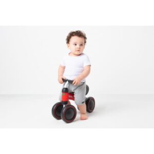 Bicicleta Infantil Equilibrio C/4 Rodas Vermelha - Imagem 3