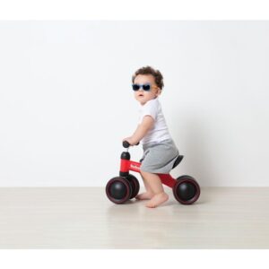 Bicicleta Infantil Equilibrio C/4 Rodas Vermelha - Imagem 4