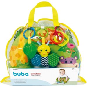 Brinquedo para Bebe Almofada Atividades C/Mordedor - Imagem 7