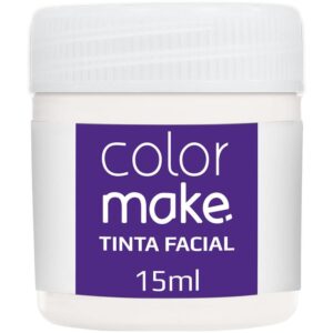 Pintura Facial Liquida 15ML Branco - Imagem 1