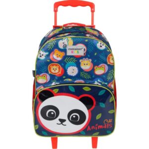 Mochila Infantil com Rodinha Container Kids Animals G - Imagem 1