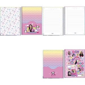Caderno 01X1 Capa Dura Luluca 80FLS. Connect - Imagem 2