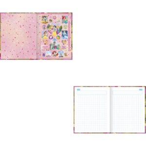 Caderno Quadriculado Univers. Princesas 40FLS Brochura 1X1CM - Imagem 2