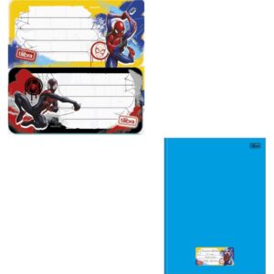 Etiqueta Escolar Decorada Spider Man C/8ETIQ. 100X208MM - Imagem 2